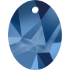 Picture of Swarovski 6911 Kaputt Oval 36mm Crystal Metallic Blue x1