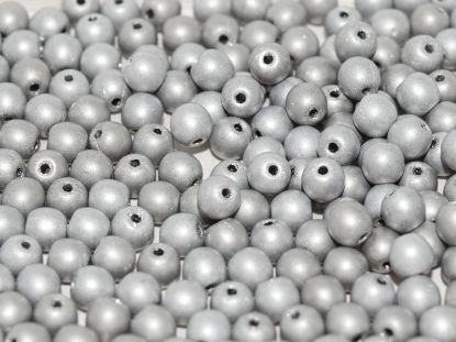 Picture of Round beads 4mm Crystal Labrador Full Mat x50