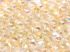 Picture of Round beads 4mm Crystal Yellow Rainbow x50