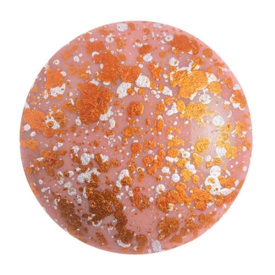 Picture of Cabochons par Puca® 25mm Opaque Rose Tweedy x1