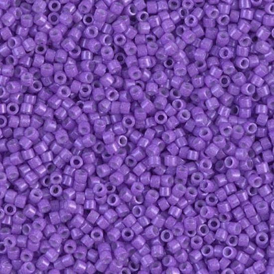 Picture of Miyuki Delica 11/0 DB1379 Dyed Opaque Violet x10g