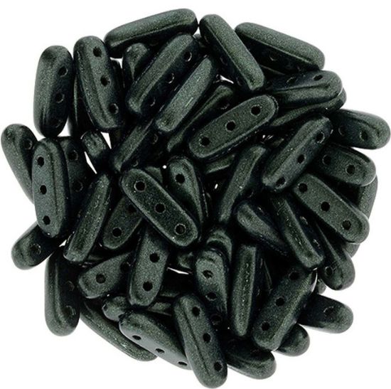 Picture of CzechMates Beam 3x10mm Metalic Suede Dark Forrest x10g