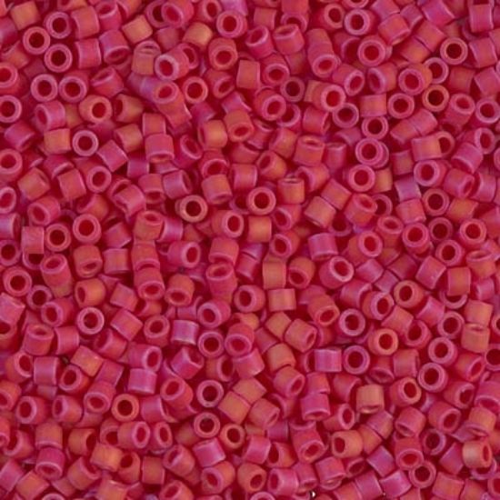 Picture of Miyuki Delica 10/0 DBM362 Mat Opaque Red Luster x10g