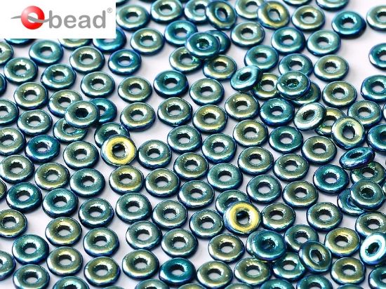 Picture of O Bead 4mm Jet AB Full x5g