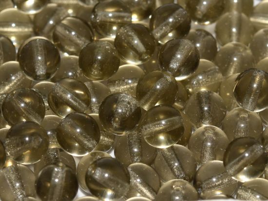 Picture of Round beads 4mm Black Diamond x50