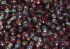 Picture of Round beads 4mm Crystal Magic Wine x50