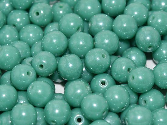 Picture of Round beads 4mm Jade Shimmer x50