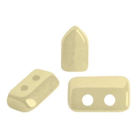 Picture of Piros® par Puca® 5x3mm Opaque Ivory Ceramic Look x10g