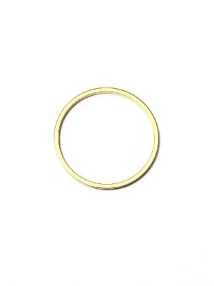 Изображение Component Ring 20mm round 24kt Gold Plated x1
