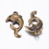 Picture of Charm Dolphin 19x10mm Antiqued Brass x5