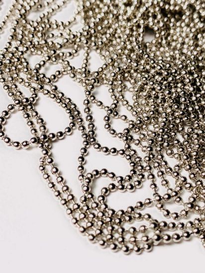 Picture of Ball Chain 1.2mm Silver Tone x1m