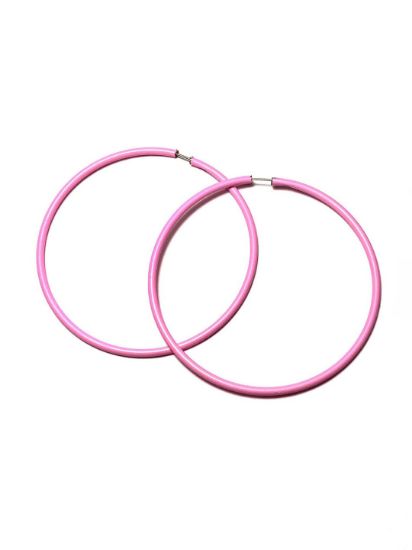 Picture of Hoop 60mm Luminous Pink x2