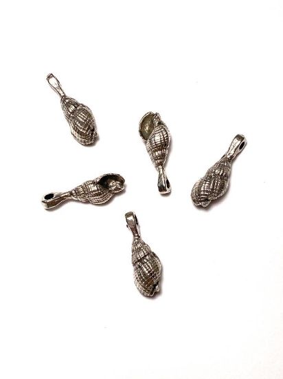 Picture of Pendant Coquilage 23 mm Antique Silver Tone x5