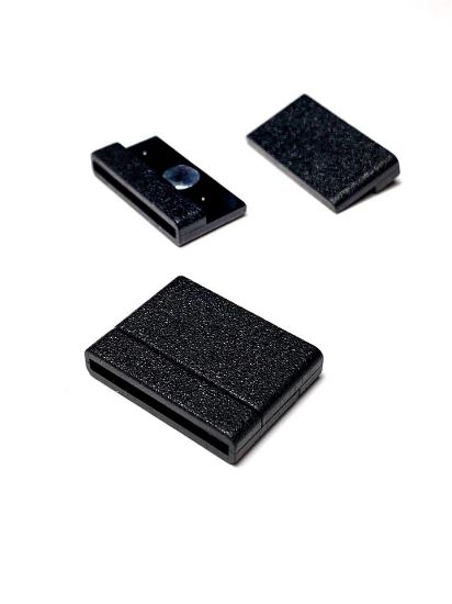 Picture of Acrylic Power Magnetic Clasp 15x2mm Black Mat x1