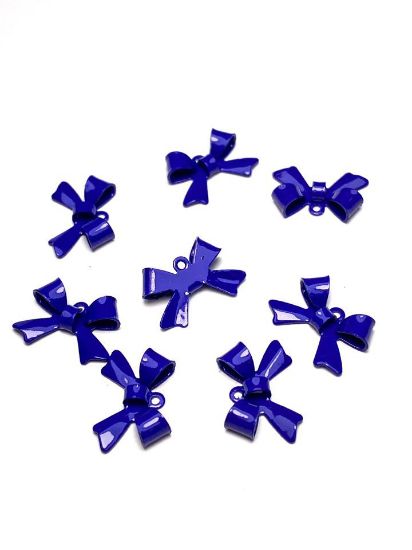 Picture of Bowknot 15x10mm Cobalt x5
