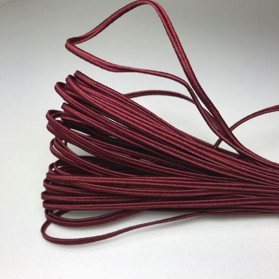 Picture of Soutache Cord cotton and polyester 2,5mm Velvet Red x20m