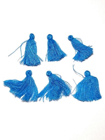 Picture of Tassel 25-30mm Blue x6