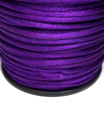 Picture of Satin Cord 2mm Purple x35m
