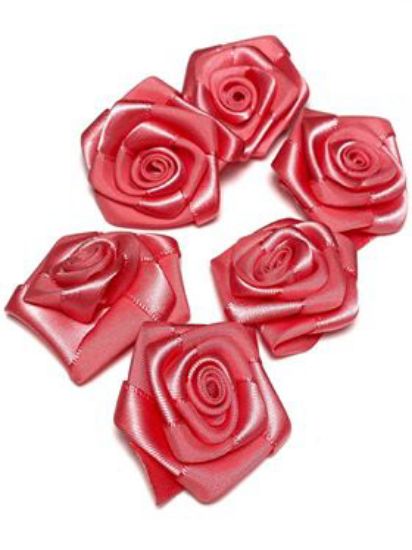 Picture of Fabric Rose 35-40mm Vintage Rose x5