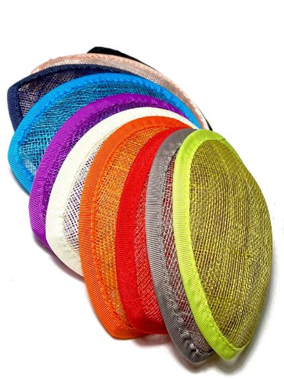 Picture of Sinamay Hat Base 130x105mm Color Mix x10