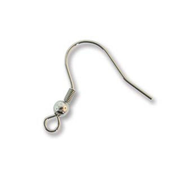 Picture of Stainless Steel Ear Wire 22mm x12