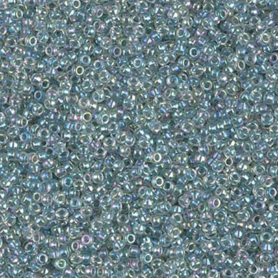 Picture of Miyuki Seed Beads 15/0 263 Lined Light Seafoam AB x10g