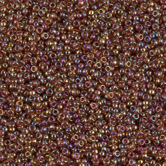 Picture of Miyuki Seed Beads 15/0 257 Transparent Topaz AB  x10g