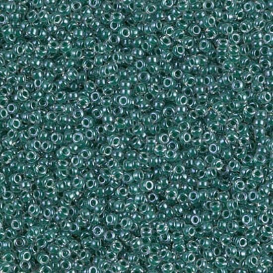 Picture of Miyuki Rocaille 15/0 217 Forest Green Lined Crystal x10g