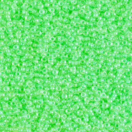 Picture of Miyuki Rocaille 15/0 1120 Luminous Mint Green x10g