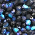 Picture of Fire-Polished 3mm Jet AB Mat x100