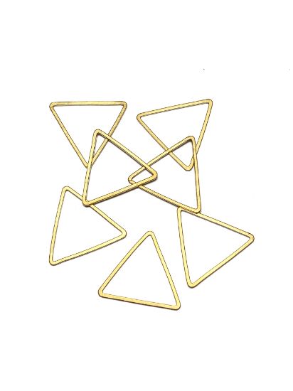 Picture of Component Triangle 20mm Brass x5