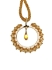 Picture of Beading Hoop 36mm round Gold Plated x2