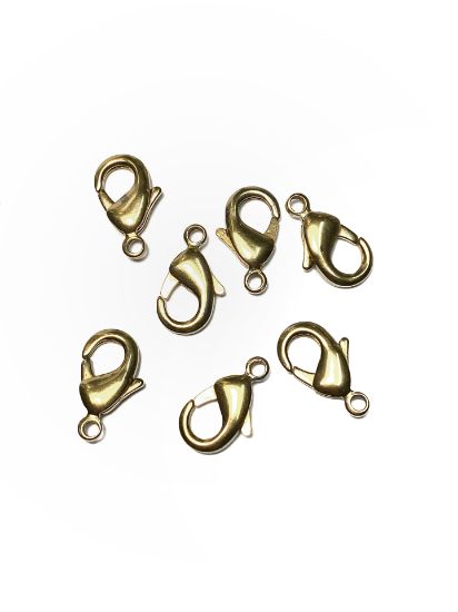 Picture of Premium Lobster Clasp 15mm Brass x1