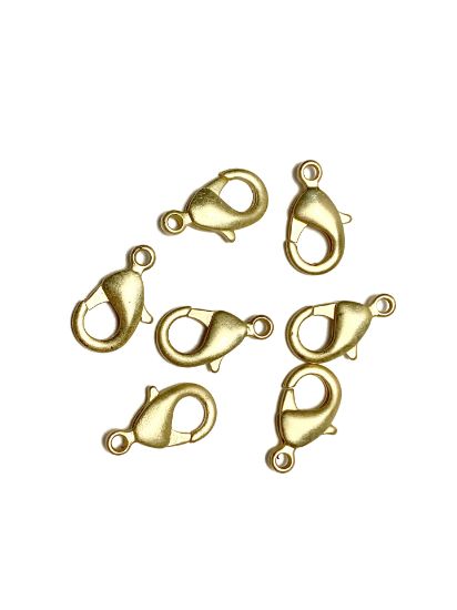 Picture of Premium Lobster Clasp 15mm Gold Mat x5
