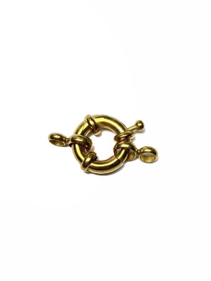 Picture of Spring Ring Clasp 13mm Brass x1