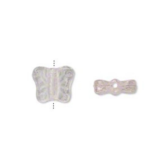 Picture of Butterfly Bead 11x9mm Rosaline  x10