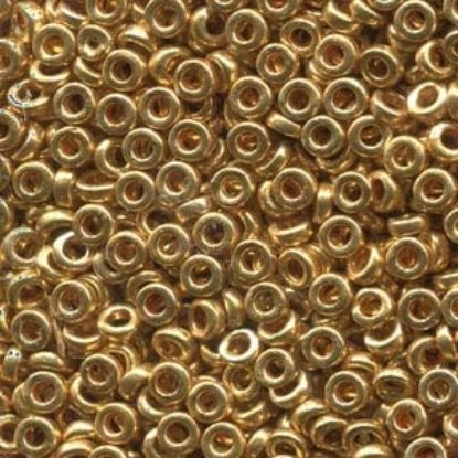 Image de Miyuki Spacer 4202 2.2mm Duracoat Galvanized Gold x5g