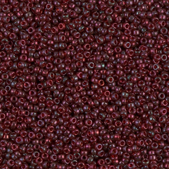 Picture of Miyuki Rocaille 15/0 315 Burgundy Gold Luster x10g