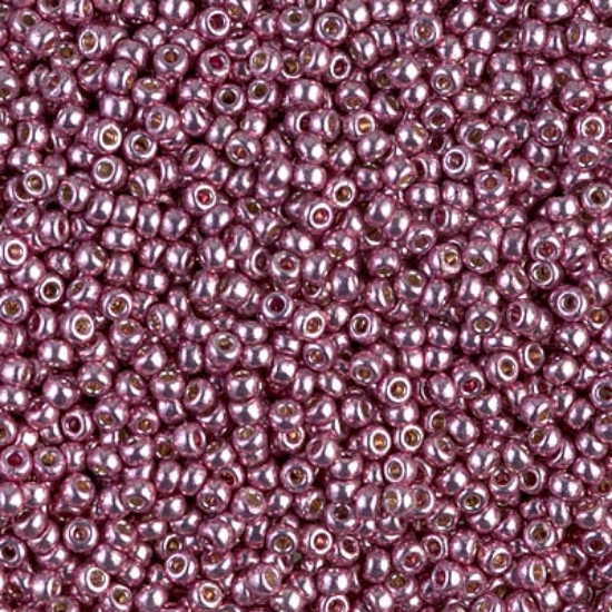 Picture of Miyuki Rocaille 11/0 4218 Duracoat Galvanized Dusty Orchid x10g