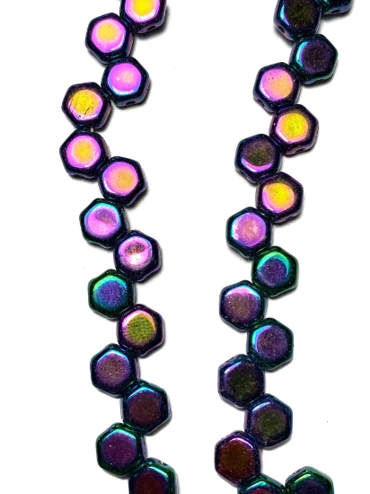 Picture of Honeycomb 6mm Jet Purple Iris x30
