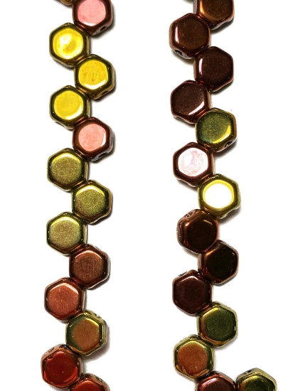 Picture of Honeycomb 6mm Jet California Gold x30