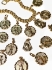 Picture of Charm Saint Mix 18mm Gold Tone x12