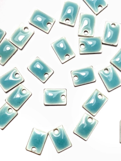 Picture of Candy Epoxy Rectangle 8x6mm Sky Blue x1