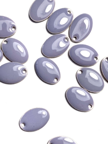 Picture of Candy Oval 14x10mm Light Purple x4
