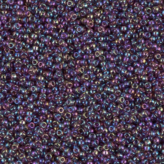 Изображение Miyuki Rocaille 15/0 294 Dark Smoky Amethyst AB x10g