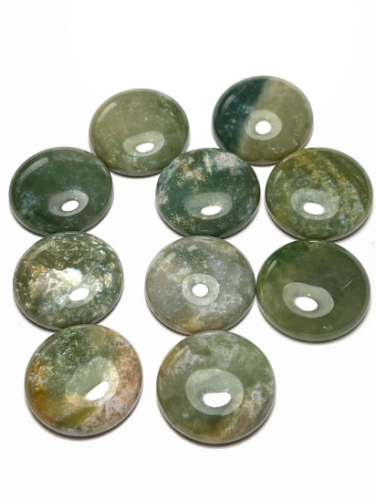 Picture of Cabochon fancy jasper (natural) 20mm round x1