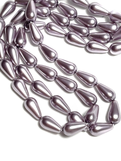 Picture of Preciosa Nacre Pear 15x8 mm Lavender Pearl x10