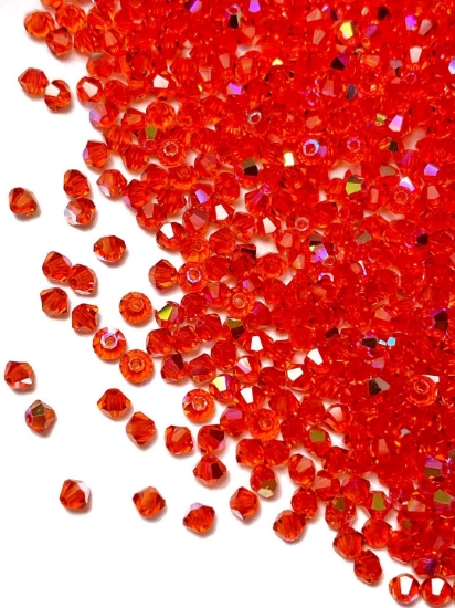 Picture of Preciosa Bead Rondell 3mm Hyacinth AB x100