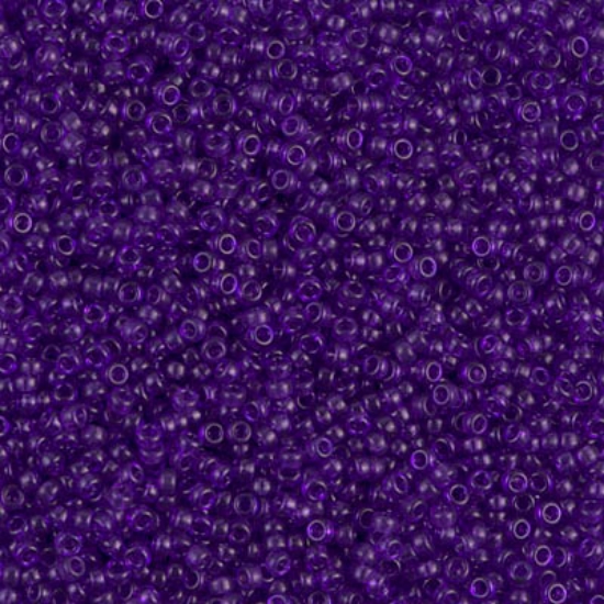 Picture of Miyuki Seed Beads 15/0 1314 Dyed Transparent Red Violet x10g