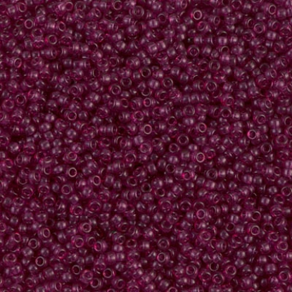 Bild von Miyuki Seed Beads 15/0 1312 Dyed Transparent Wine x10g